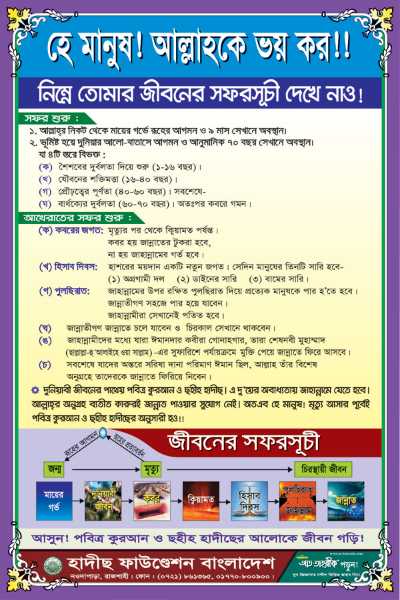 জীবনের সফরসূচী (প্রচারপত্র)